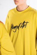 Remera King Of Art H Unisex Oversize Bold Koa Beige W4