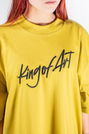 Remera King Of Art H Unisex Oversize Bold Koa Beige W4