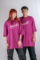 Remera King of Art H Oversize Bold Koa Fucsia W4 Unisex