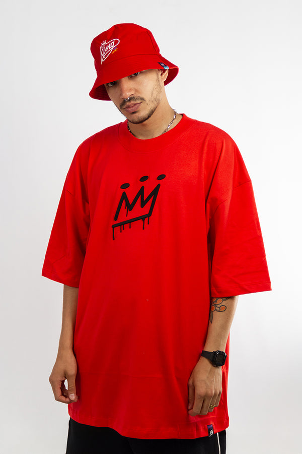 Remera King of Art H Bold Koa Rojo z0