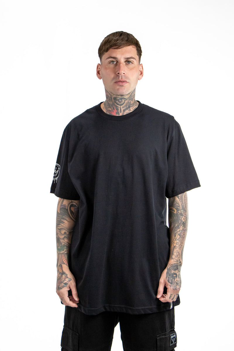 Remera King Of Art Hombre Urban Shirt Negro 6015A