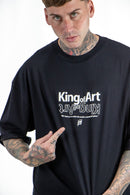 Remera King Of Art Hombre Reclaim Negro 6013A