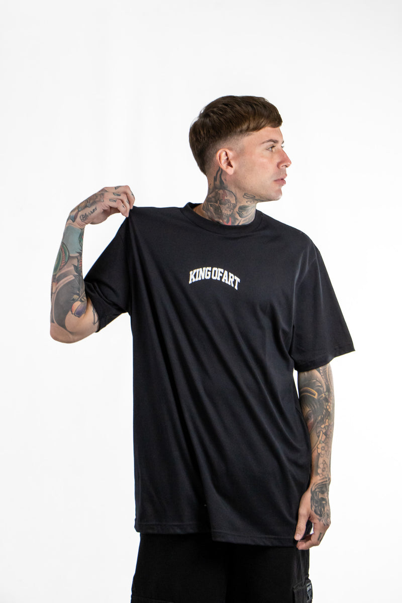Remera King of Art Urban Shirt Negro 6016A