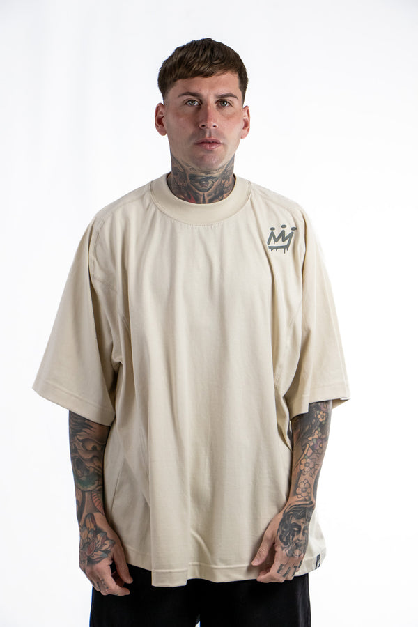 Remera King Of Art Hombre Nicky Beige 6659B (Producto Outlet)