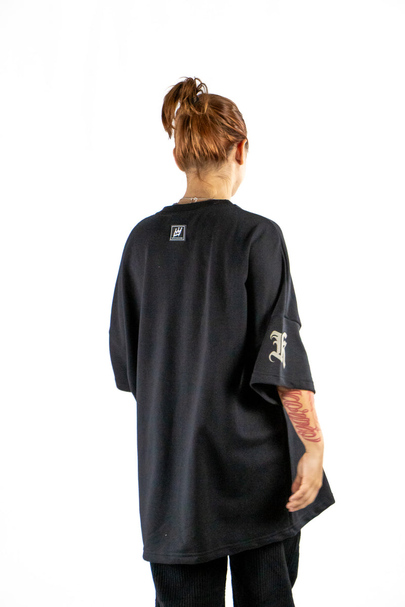Remera King Of Art West Negro 6017B