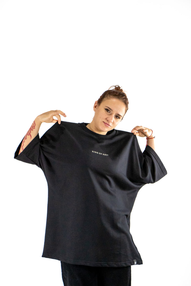 Remera King Of Art West Negro 6017B
