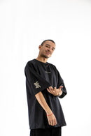 Remera King Of Art H West Negro 6017B