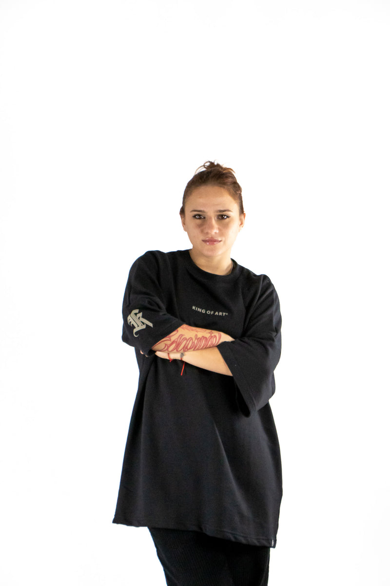 Remera King Of Art West Negro 6017B