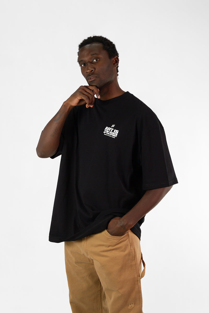 Remera King Of Art  Reclaim Negro