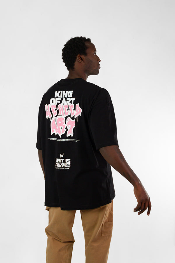 Remera King Of Art  Reclaim Negro