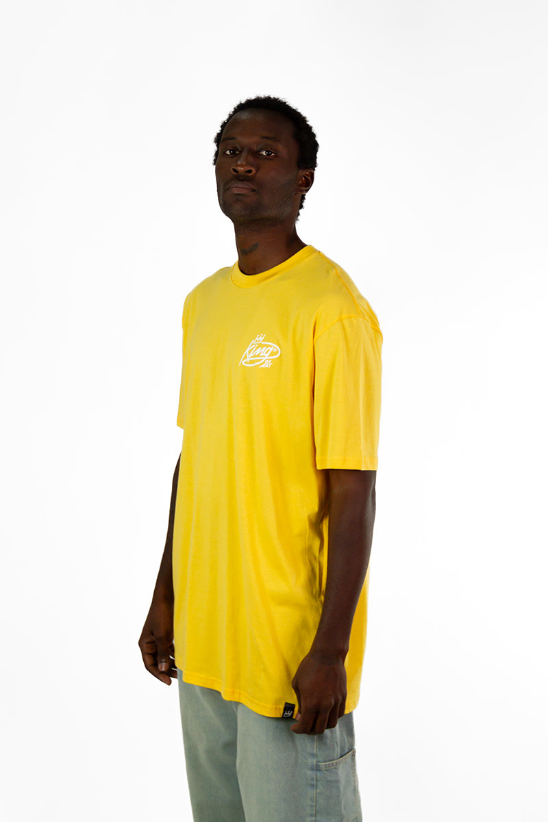 Remera King Of Art Urban Amarillo