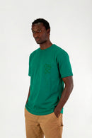 Remera King Of Art  Houston Verde