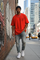 Remera King Of Art Loud Rojo