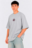 Remera King Of Art Reclaim Gris