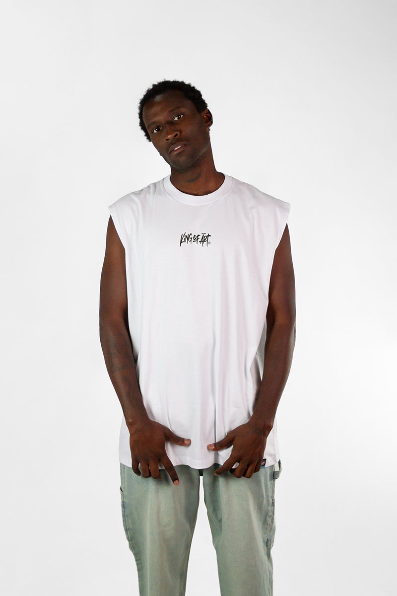 Musculosa King Of Art Mullet Blanco