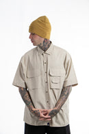 Camisa King Of Art H Bronx Koa Beige
