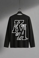 Remera Manga Larga King Of Art Haven Negro