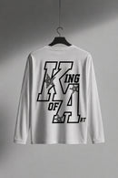 Remera Manga Larga King Of Art Haven Blanco