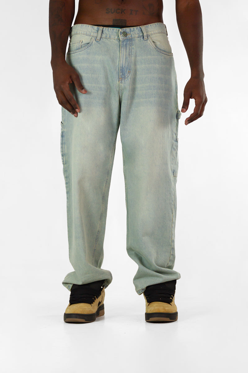 Pantalón King Of Art Carpenter Loose Oxido