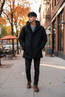 Campera King Of Art Parka Negro (Producto Outlet )