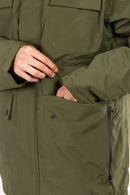 Campera King Of Art H Parka Militar Verde