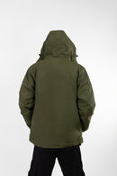 Campera King Of Art H Parka Militar Verde