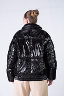 Campera King Of Art M Puffer Zip Negro