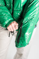 Campera King Of Art M Puffer Zip Verde