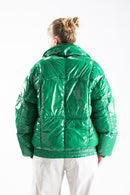 Campera King Of Art M Puffer Zip Verde