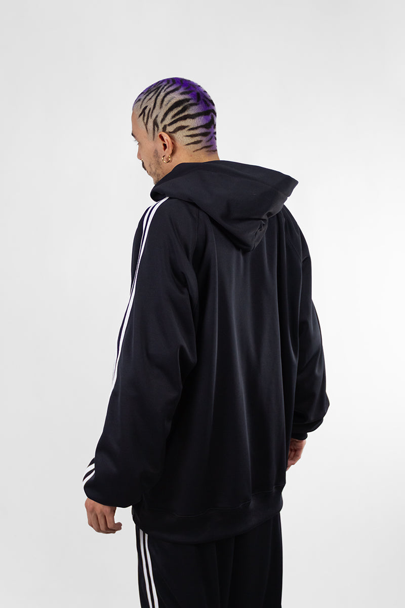 Campera King Of Art H Strips Negro/Blanco 658