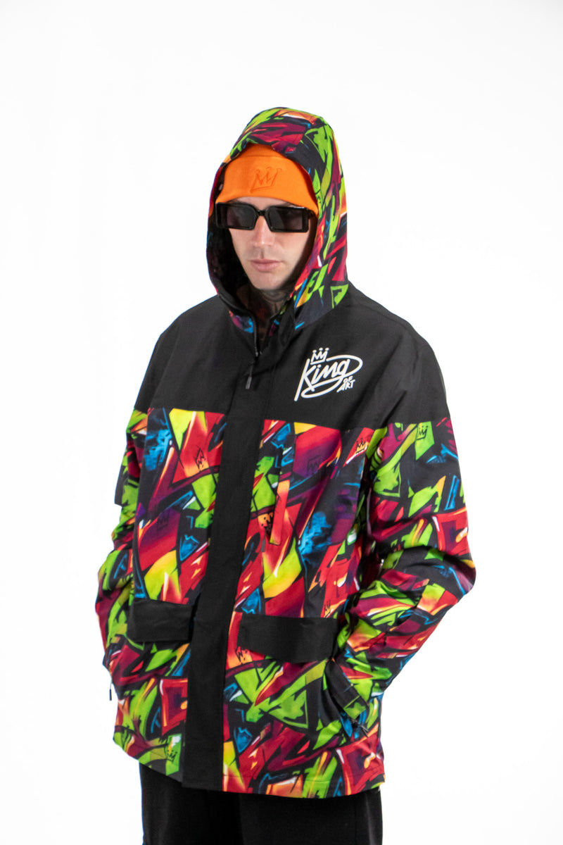 Campera De Nieve King Of Art U Nerf Print Importado 10 K