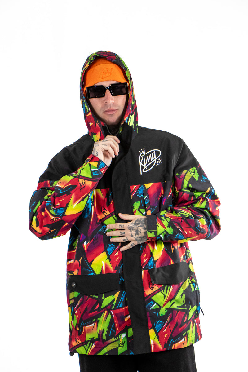 Campera De Nieve King Of Art U Nerf Print Importado 10 K