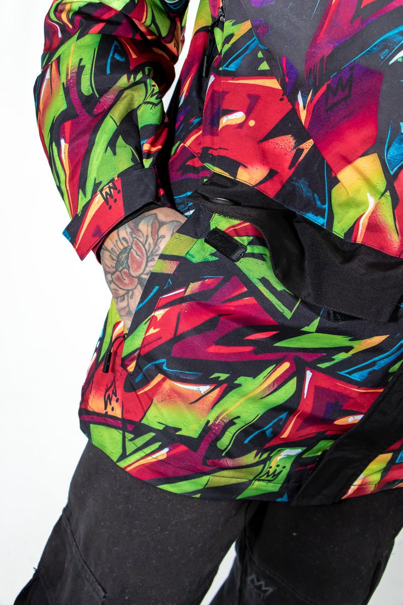 Campera De Nieve King Of Art U Nerf Print Importado 10 K