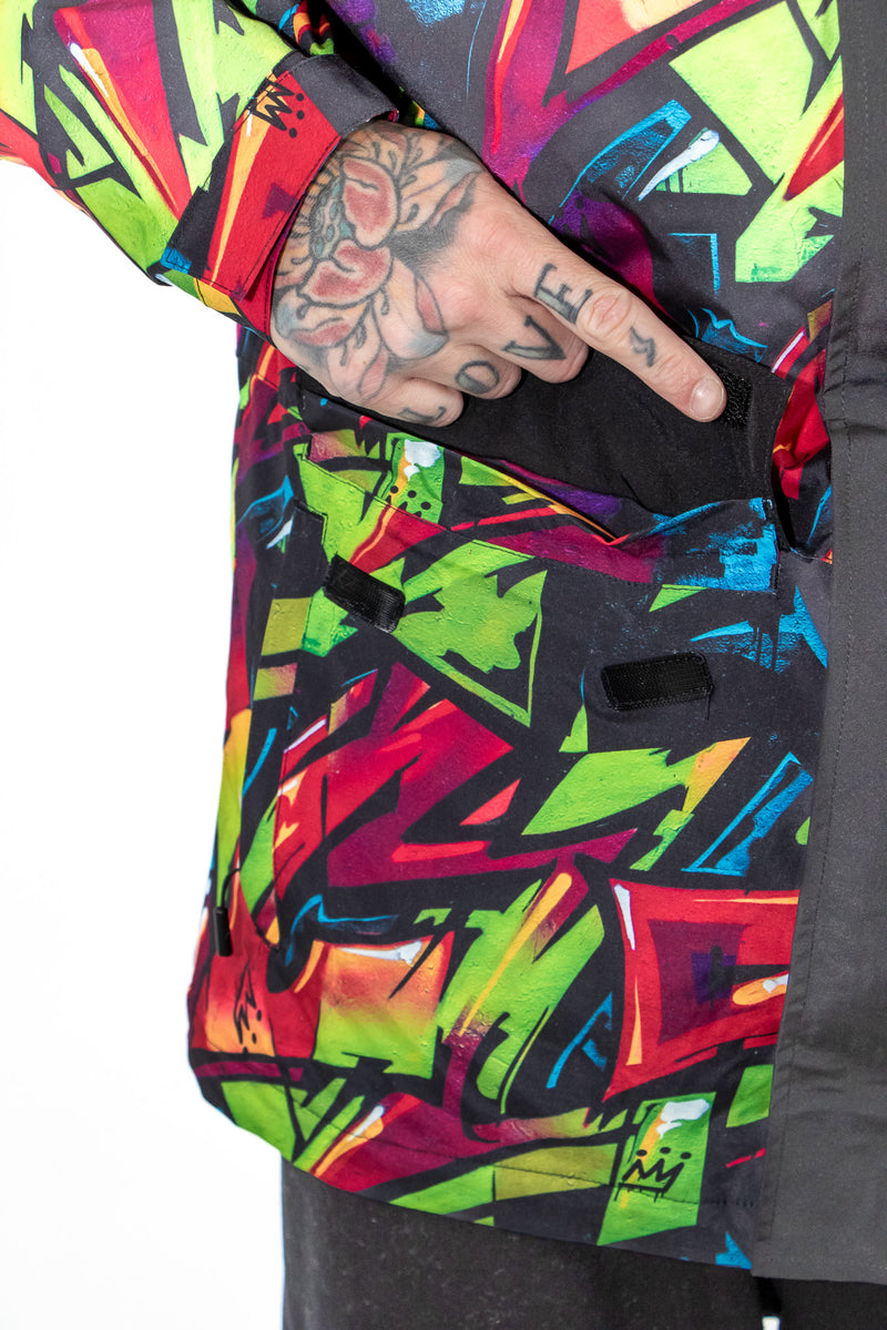 Campera De Nieve King Of Art U Nerf Print Importado 10 K