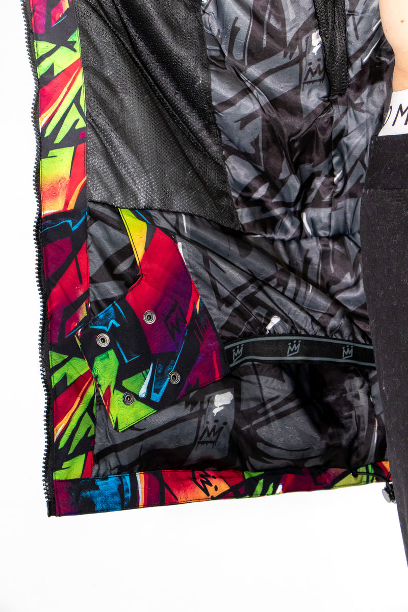 Campera De Nieve King Of Art U Nerf Print Importado 10 K