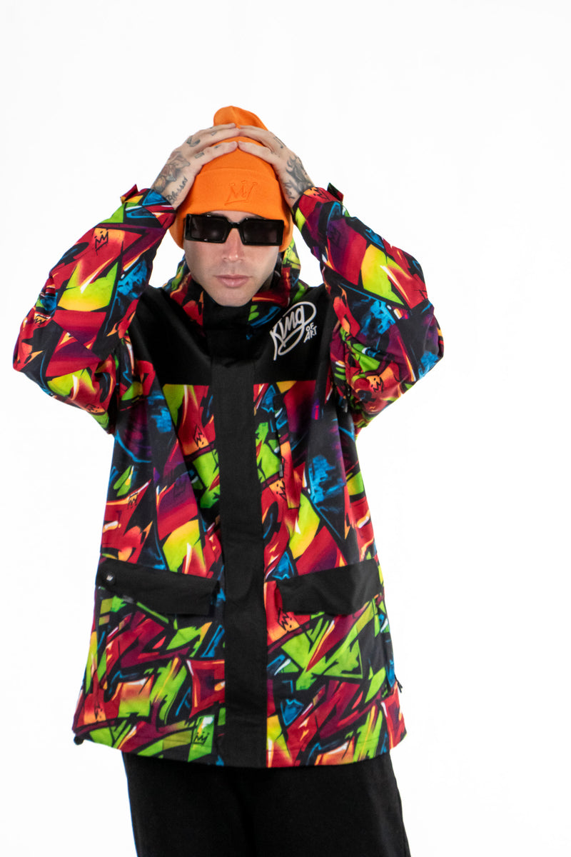 Campera De Nieve King Of Art U Nerf Print Importado 10 K