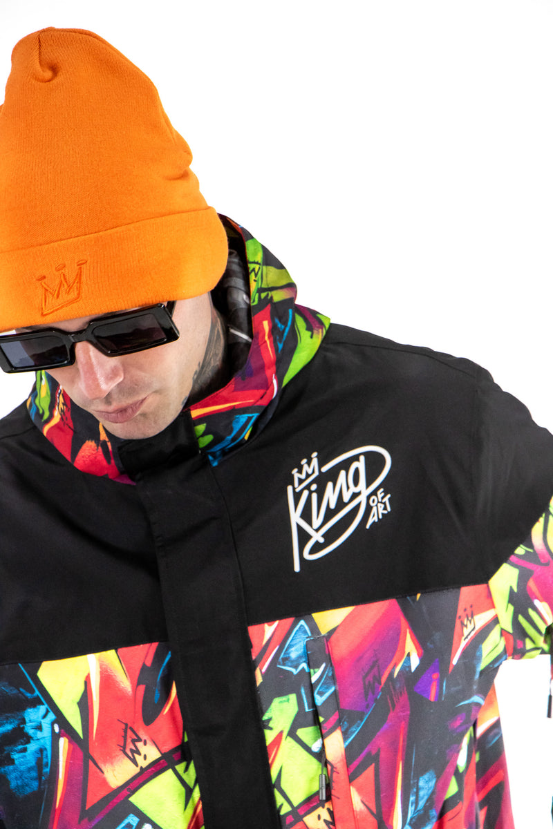 Campera De Nieve King Of Art U Nerf Print Importado 10 K