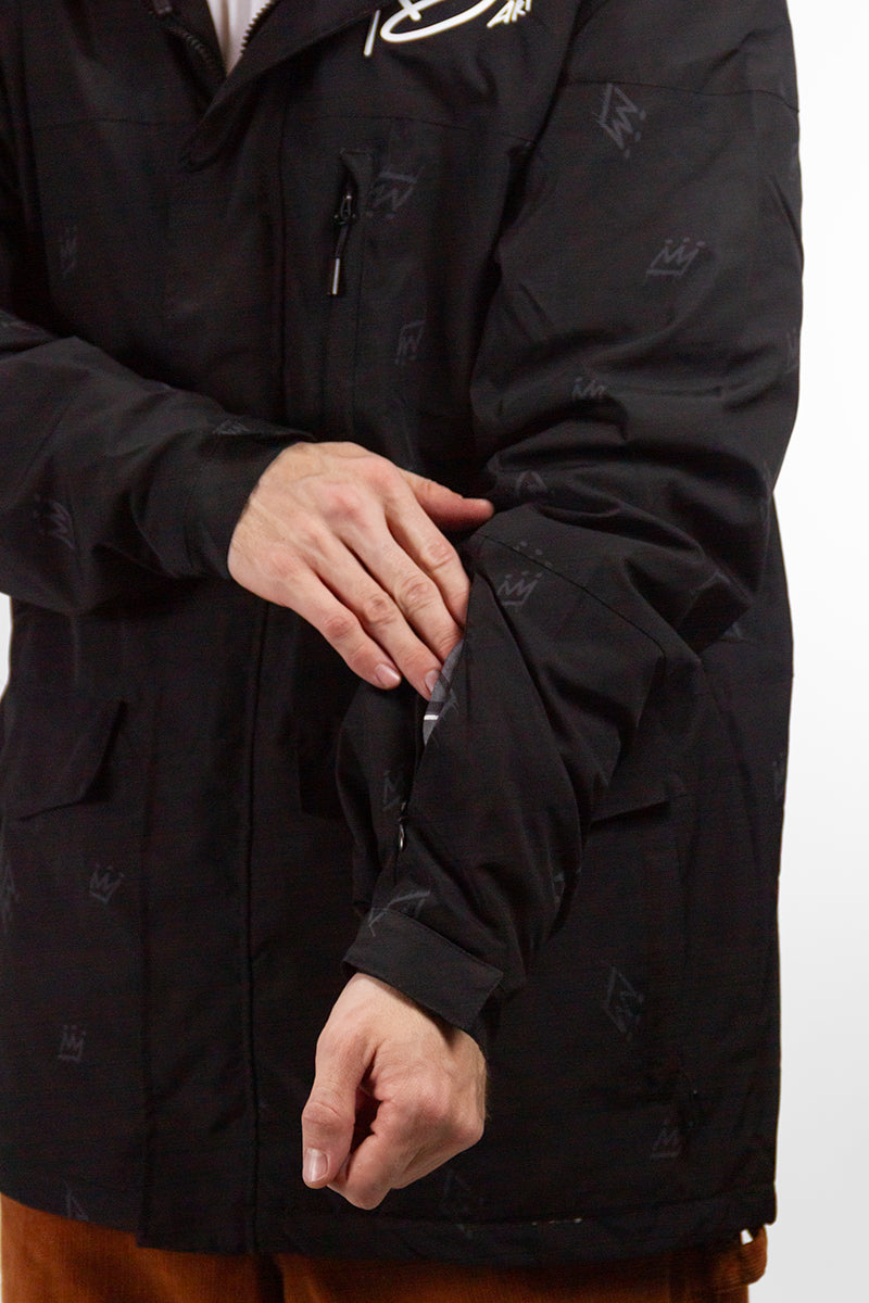 Campera De Nieve King Of Art U Nerf Black Importado 10 K