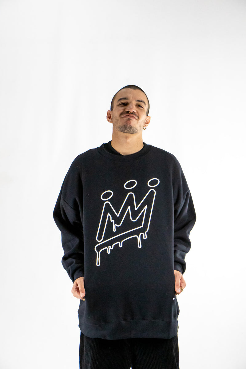 Buzo king Of Art Hombre Essential Negro 6013