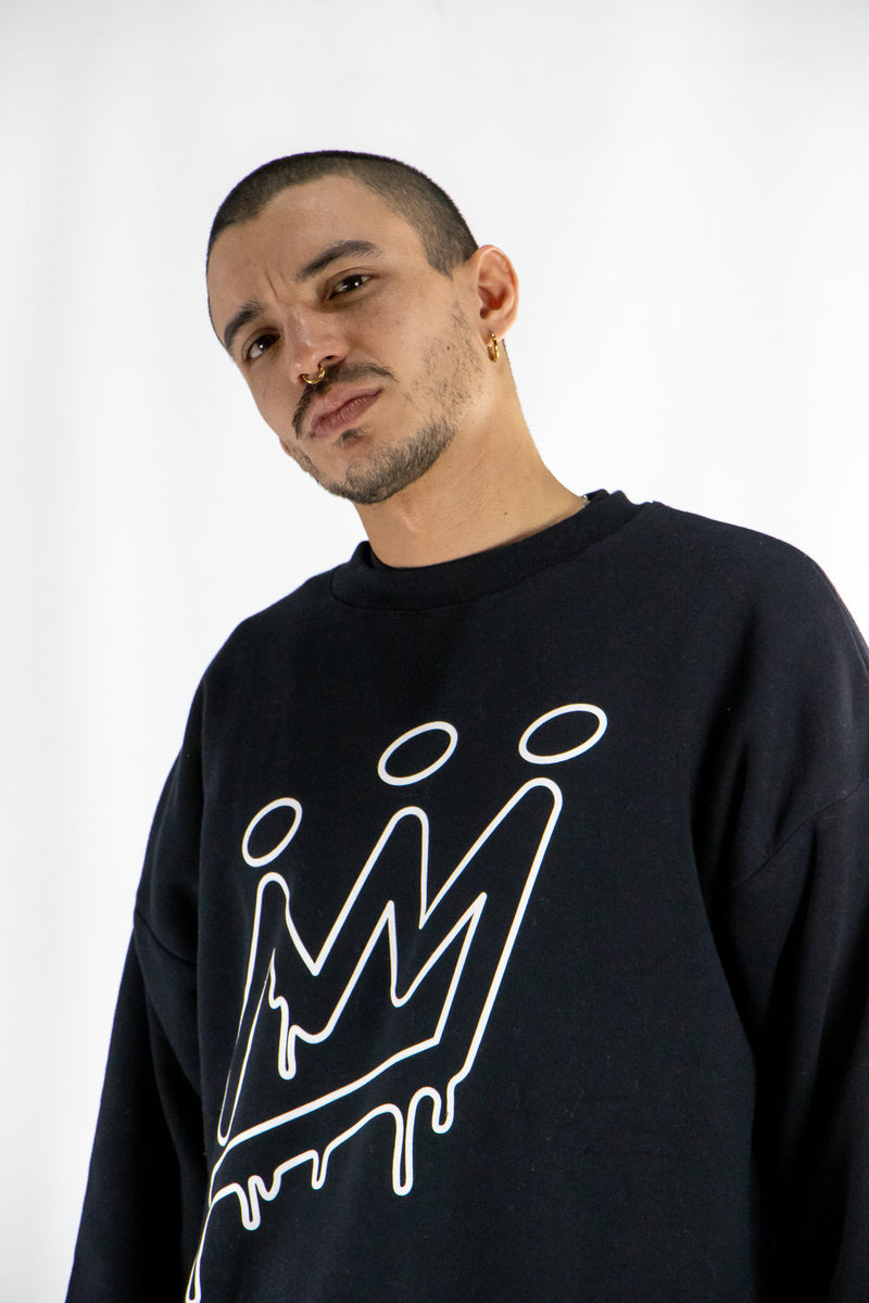 Buzo king Of Art Hombre Essential Negro 6013