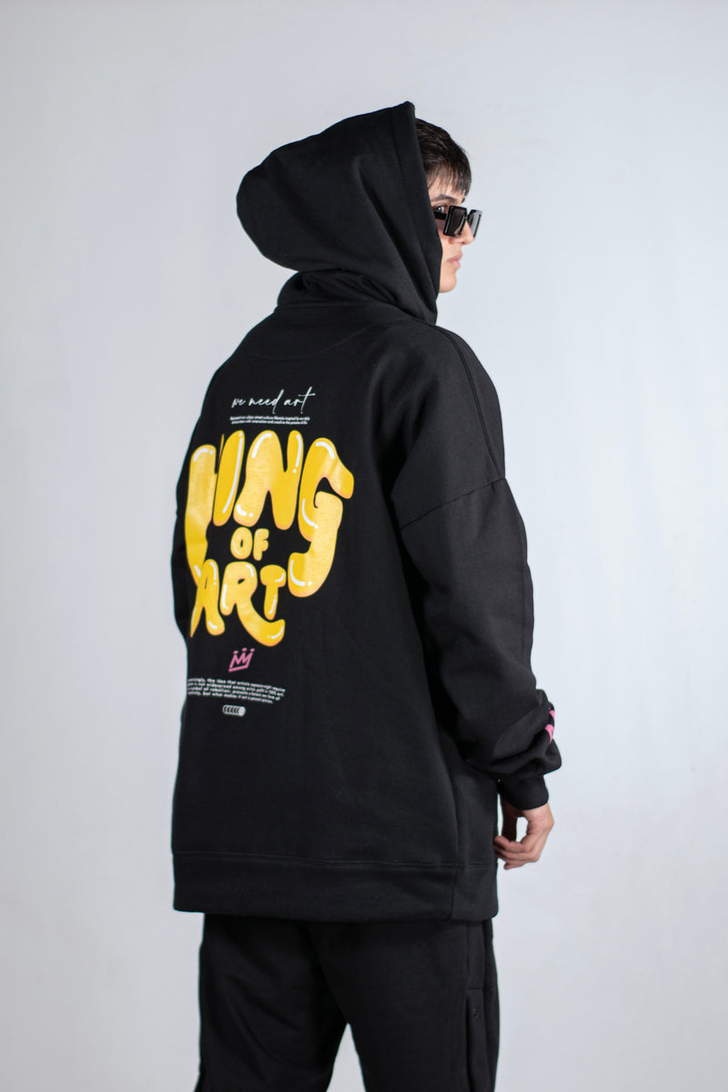 Buzo King Of Art Oversize H Harlem Negro X1 Unisex