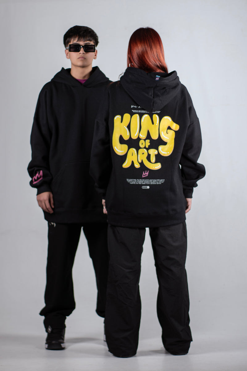 Buzo King Of Art Oversize H Harlem Negro X1 Unisex