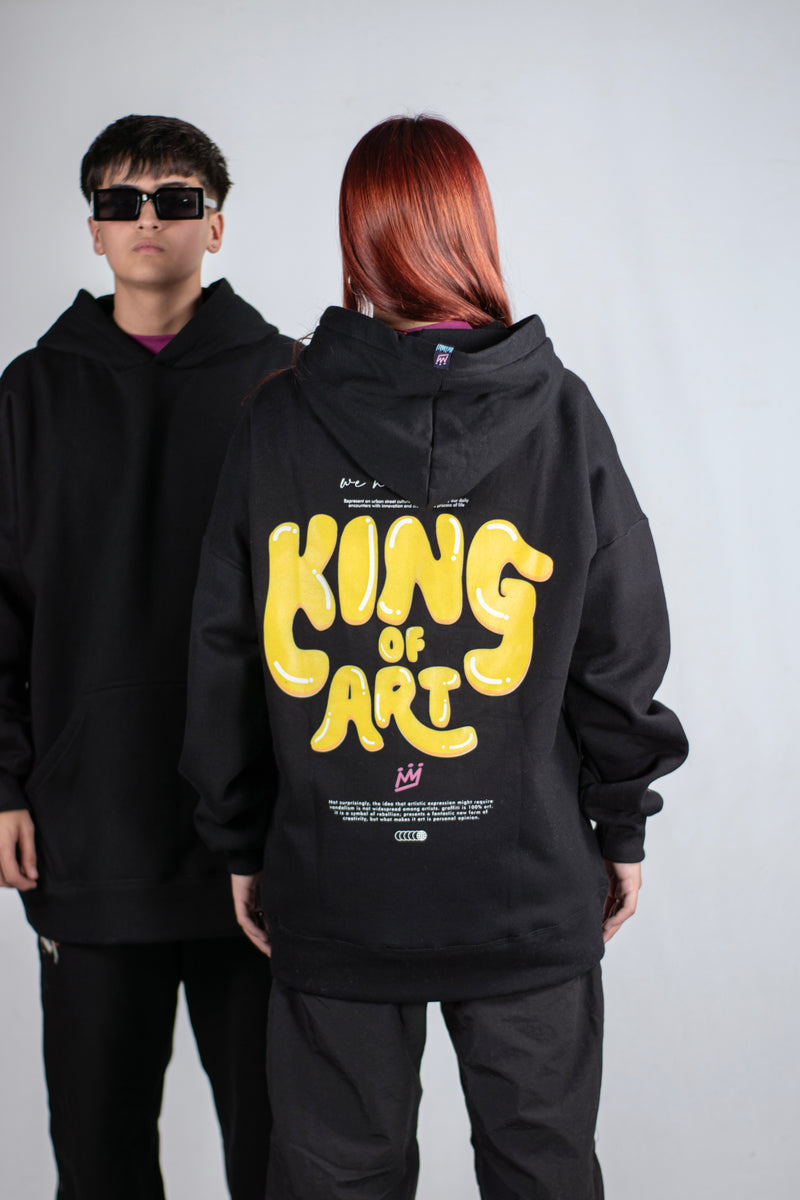 Buzo King Of Art Oversize H Harlem Negro X1 Unisex