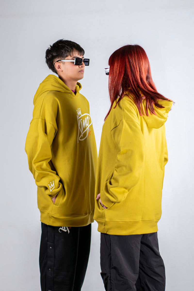 Buzo King Of Art H Baker Amarillo Unisex