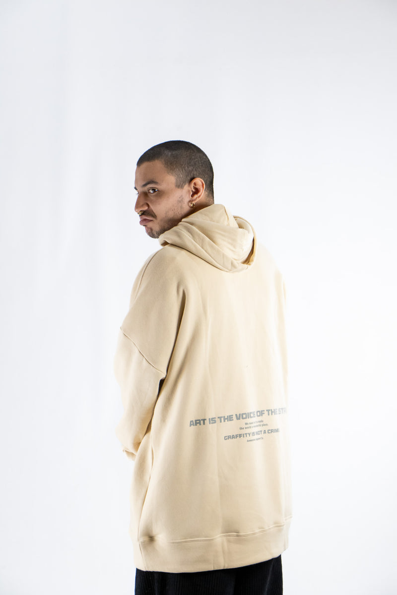 Buzo King Of Art Hombre Harlem Beige 611U7