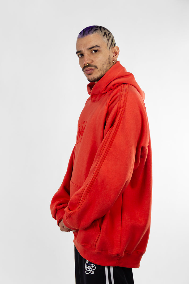 Buzo King Of Art H Strips Rojo 662K9