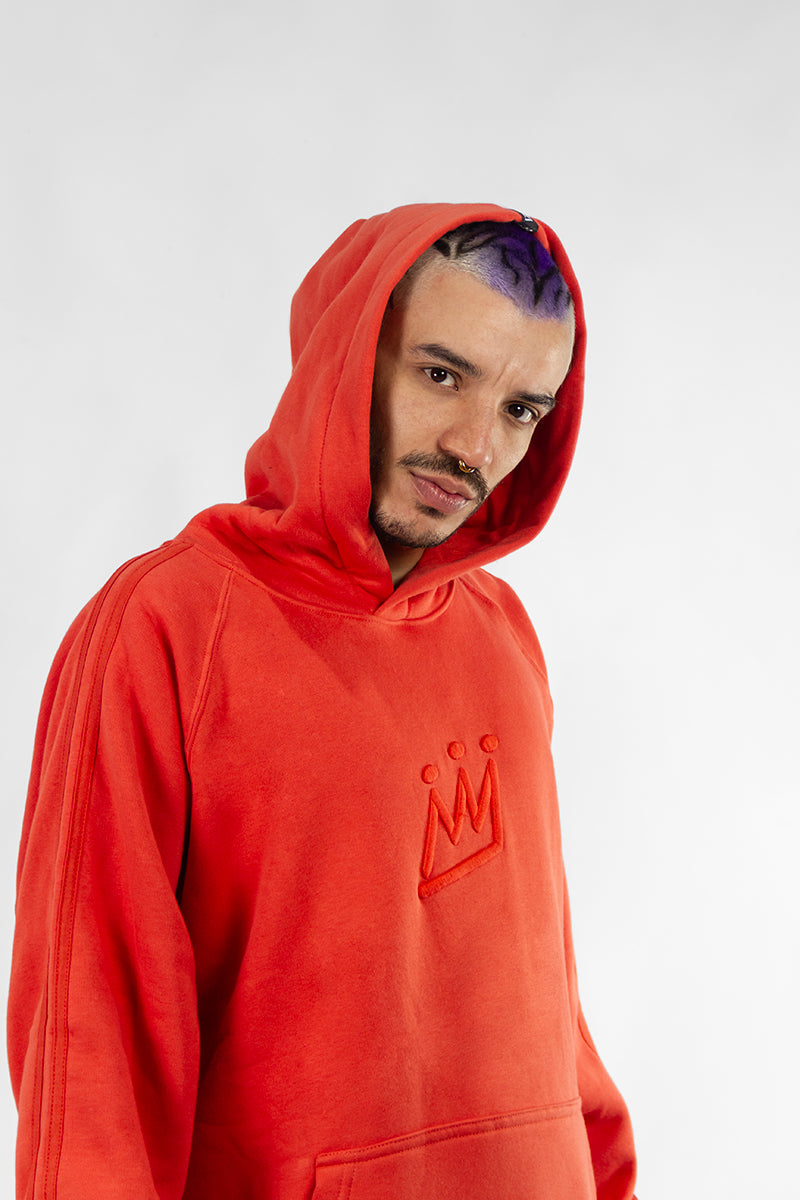 Buzo King Of Art H Strips Rojo 662K9