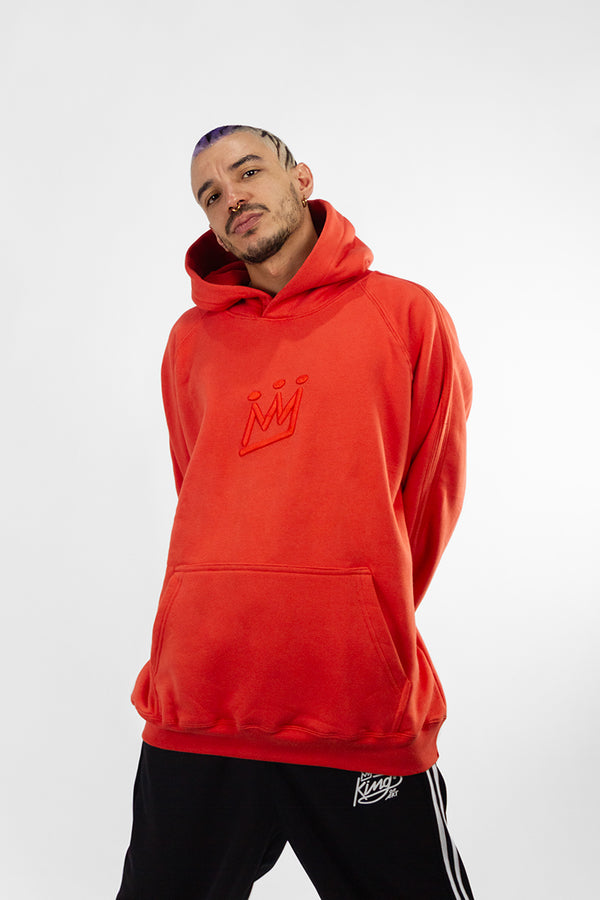 Buzo King Of Art H Strips Rojo 662K9