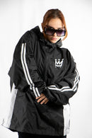 Anorak King Of Art H Rompeviento Unisex Somer Negro Y Blanco