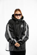 Anorak King Of Art H Rompeviento Unisex Somer Negro Y Blanco